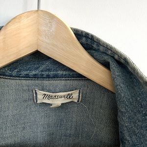 Oversized Madewell Denim Jacket